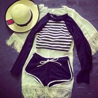 Bikini tay dài siu dễ thương