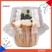 Bil Cupcake Hộp Nhựa Cupcake Hộp 50 Chiếc Cao Cupcake Hộp Xếp Chồng Mái Vòm Cupcake Hộp Đựng Nhựa Cupcake Để Vận Chuyển Hiển Thị Hoàn Hảo Cho Đông Nam
