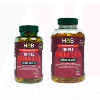 (Bill Anh) 120 Viên dầu cá Holland & Barrett Omega 369, Omega 3 Fish, Cod Liver Oil