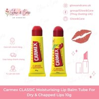 [Bill Anh] Dưỡng môi Carmex Moisturising Lip Balm Tube For Dry & Chapped Lips 10g