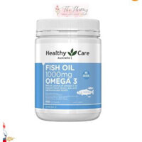 (Bill ảnh sau)OMEGA 3( dầu cá )HEALTHY CARE Fish Oil 1000mg