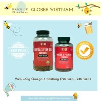 [BILL ANH] Viên dầu cá SÁNG MẮT bổ sung Omega 3 Holland & Barrett Omega 3 Fish Oil 1000mg (Bill Anh)