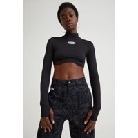 [Bill] Áo H&M Croptop Dài Tay No Fear size S châu Âu