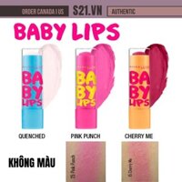 [Bill Canada] Son Dưỡng Có Màu Maybelline Baby Lips Moisturizing Lip Balm