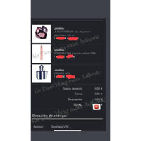 (Bill Châu Âu) Nước hoa Lancome  la nuit tresor 100ml