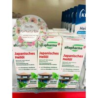 (Bill) Dầu bôi/xông thảo dược bạc hà Altapharma Đức