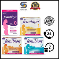 (Bill Đức) Viên uống FEMIBION bổ bầu số 0,1,2,3 nội địa Đức
