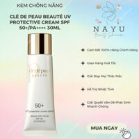 [BILL DUTY] KEM CHỐNG NẮNG CLÉ DE PEAU BEAUTÉ UV PROTECTIVE CREAM SPF 50+/PA++++ 30ML TONE PINK