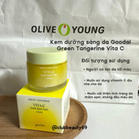 [Bill Hàn] Kem dưỡng sáng da Goodal Green Tangerine Vita C Dark Spot Cream mờ thâm 50ml - 70ml