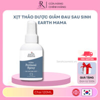 [Bill Hàn] Xịt giảm đau tầng sinh môn trước và sau sinh EARTH MAMA HERBAL SPRAY 120ml
