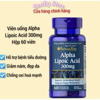 (Bill hãng) Viên uống đẹp da, giảm nếp nhăn, ngăn ngừa lão hoá Alpha Lipoic Acid Puritan Pride