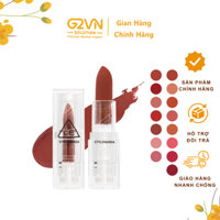 (Bill Korea)Son Thỏi lì 3CE /3CE Soft Matte Lipstick 3.5g/Son Môi 3ce Vỏ Trong Suốt