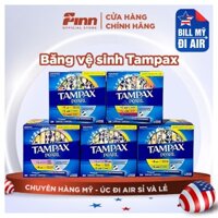 [BILL MỸ AIR] Băng vệ sinh Tampon TAMPAX Pearl / Radiant Super Absorbency Tampons