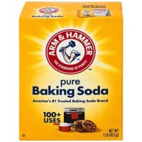 [BILL MỸ AIR] Bột Baking Soda Arm & Hammer và Amazon Fresh của Mỹ 16Oz 454g (Hộp)