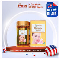 [BILL MỸ AIR]  Viên uống nhau thai cừu Golden Health placenta essence 50000mg 100 viên (Hộp)