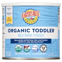 [BILL MỸ AIR]_Sữa Earth's Best Organic Milk Drink Powder Toddler Formula 21Oz 595g (Hộp)