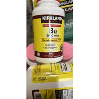 [Bill Mỹ Costco date mới 2026] Viên uống bổ sung vitamin B12 5000mcg Kirkland 300 viên của Mỹ b12 300v