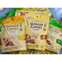 (Bill Mỹ date 2026) Kẹo gừng dẻo GINGER CHEWS 113gr
