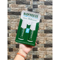 [Bill Mỹ] Dầu lạnh xoa bóp giảm đau nhức Biofreeze Cool The Pain 89mlx2 chai
