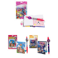 (BILL MỸ ĐI AIR) Set sổ có khoá kèm bút