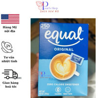 (BILL MỸ) Đường ăn kiêng Equal của Mỹ 250 gói date 2026