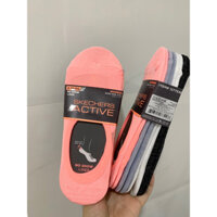 [Bill Mỹ] Set 8 đôi vớ Skechers Active No Show Liner Socks. vớ cổ chân