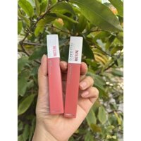 [Bill Mỹ] Son kem lì lâu trôi maybelline super stay matte ink lipstick city edition tone 130 5ml. cam nhạt