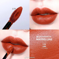 [Bill Mỹ] Son Kem Maybelline Super Stay Matte Ink 135. Màu cam gạch