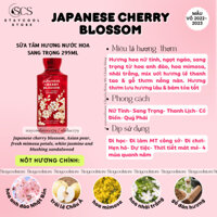 🚿🧴[Bill Mỹ] Sữa Tắm JAPANESE CHERRY BLOSSOM Bath & Body Works BBW 295ml🛀🏻