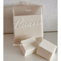 [Bill Oliveyoung] Mút tán nền Piccasso Latex Square Make Up Sponge