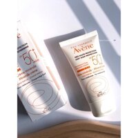 [BILL PHÁP] Kem chống nắng Avene Very High Protection Mineral Lotion SPF50+ cho da "rất" nhạy cảm và bà bầu (50ml)