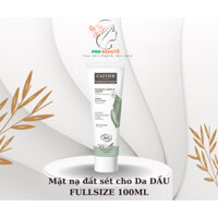 (Bill Pháp) Mặt nạ Đất sét cho Da DẦU Cattier Paris Masque Argile 100ML