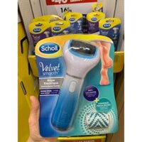 Bill Pháp - Máy chà gót chân tẩy tế bào chết Scholl Velvet Smooth hàng nội địa
