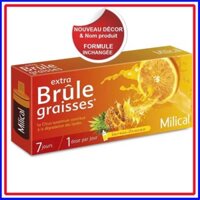 [Bill Phap] Nước Detox Cam dứa Extra Brule Graisses đốt mỡ 7 ngày Milical