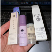 [Bill Sephora] Kem lót mini Tatcha Liquid Silk Canvas 5g, serum lót Bobbi Brown 4ml
