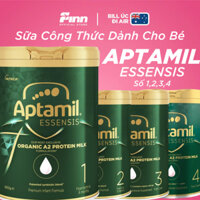 [BILL ÚC AIR] Sữa Aptamil Essensis Organic công thức bổ sung toàn diện cho bé, Apt xanh A2 Protein Số 1-2-3-4