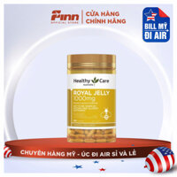 [BILL ÚC AIR] Viên sữa ong chúa Healthy Care Royal Jelly 1000mg 365 viên (Hộp)