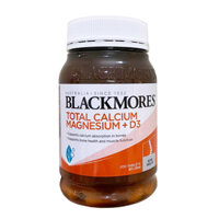 [BILL ÚC ĐI AIR]_Viên uống hỗ trợ xương khớp Total Calcium & Magnesium + D3 Blackmores Úc 200 viên