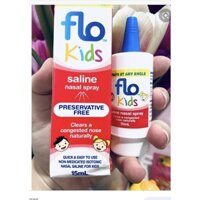 [Bill Úc] Nước xịt mũi cho bé Flo Kids Saline Nasal Spray  15ml