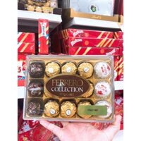 [Bill Úc] Socola Ferrero Collection hộp 15 viên 172gram. mix 3 Vị