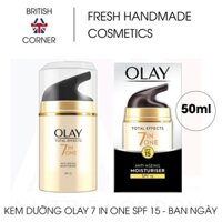 (Bill UK) Kem Dưỡng Ban Ngày Olay Total Effects 7 in One Day Cream Normal SPF 15