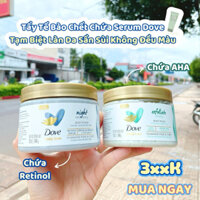 [Bill Us] Tẩy tế bào chết chứa Retinol Dove Exfoliate Away Body Polish AHA 340g của Mỹ