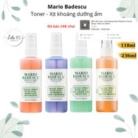 [Bill US] Toner xịt khoáng Mario Badescu Facial Spray 118ml và 236ml