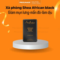 [bill US] Xà phòng SheaMoisture African Black Soap Ance -Prone face & Body Bar (Face&body) 227gram