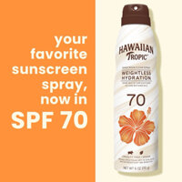 [Bill US] Xịt Chống Nắng Toàn Thân Hawaiian Tropic Weightless Hydration Clear Sunscreen Spray SPF 70 6oz