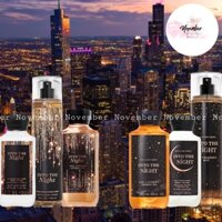 [Bill USA] BỘ DƯỠNG THỂ BATH AND BODY WORKS 🌙 INTO THE NIGHT