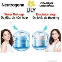 (Bill)Kem dưỡng Water Gel da dầu và Emulsion da khô