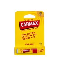 [Bills Úc] Son dưỡng Carmex Classic Moisturising Lip Balm Spf15