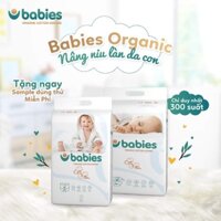 Bỉm Babies Organic đủ size Dán S60/ dán M56/ quần M54/ quần L50/ quần XL46/ quần XXL40