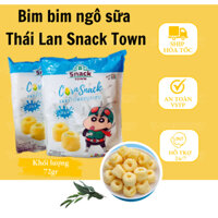 Bim Bim Ngô Sữa Thái Lan Snack Town Gói 72Gram
